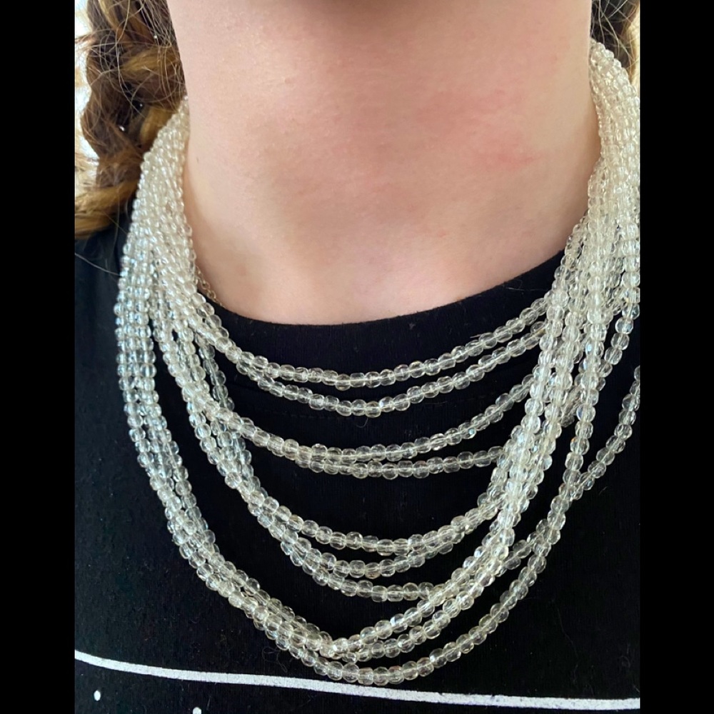 Glass necklace